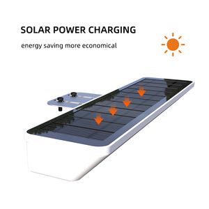 Schild Solar Billboard Light IP65 LED-Werbeleuchte für den Außenbereich 3000 mAh weiß/warmweiß