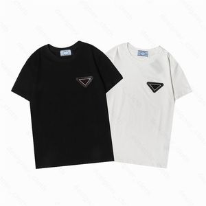Women Tshirts toptan satış-Bayan Erkek T Shirt Tasarımcılar Mektup Çerçeve Baskılı Moda Kadın T shirt Pamuk Rahat Tees Kısa Kollu Luxurys Giyim Tişörtleri