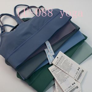 wholesale Lu-088 여성 브라 섹시한 Y 스트랩 뒷면에 편안한 충격 방지 요가 스포츠 속옷 푸시 업 브라 야외 러닝 피트니스 운동