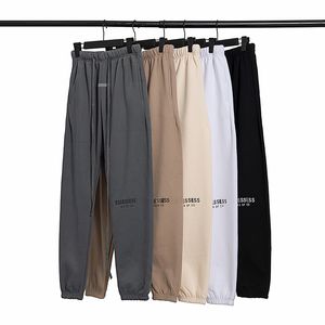 Designer Pantaloni riflettenti Pantaloni da uomo di alta qualità Inverno Casual Matcha Verde caffè Pantaloni sportivi con coulisse marrone Jogger da donna