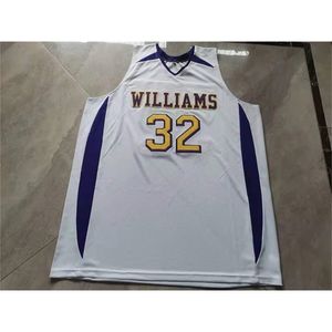 UF CHEN37 Sällsynta basket Jersey Men Youth Women Vintage #32 Duncan Robinson Division III Williams College Size S-5XL Custom Ett namn eller nummer