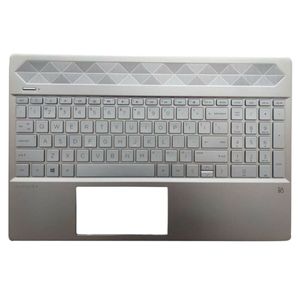 Новый оригинальный корпус ноутбука верхняя крышка верхняя часть для HP Pavilion 15-CS 15CS Palmrest с подсветкой клавиатуры L24752-001