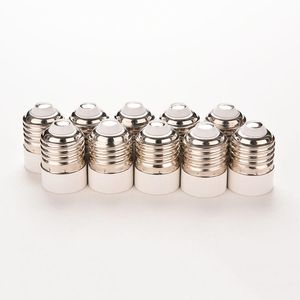 Lamba Tutucular Temeller 5 PCS/LOT FIREPROOF MALZEME E27 - E14 Tutucu Dönüştürücü Dönüşüm Dönüşümü Ampul Base Tip Adapterin