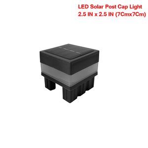 Wholesale solar led post cap for sale - Group buy 2 x2 LED Solar Post Cap Light Outdoor Waterproof Fence Pillar Lamps For Wrought Iron Fencing Front Yard and Backyards Gate Landscaping Residential Crestech888