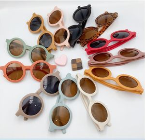 Bonitos crianças óculos de sol pai-criança glasses geados bebê decorativo sunglass na moda crianças óculos de sol