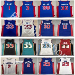 Sey Ben 3 Rasheed 30 Wallace Chauncey 1 Billups Richard 32 Hamilton Dennis 10 Rodman Isiah 11 Thomas Grant 33 Hill 2 Cade Cunn Jerseys