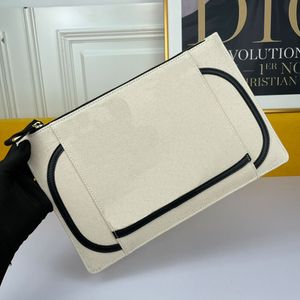 Torebka sprzęgła torba torebka damska portfel torby na ręce płótno prawdziwej skóry mody list zamek błyskawiczny projektowanie torebki