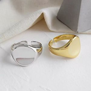 Bijoux Anello retrò in argento sterling 925 per regalo da donna Anello antico da donna regolabile