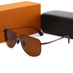 Дизайн солнцезащитные очки металлические рамки модные солнцезащитные очки для женщин и мужчин ретро овальные большие линзы солнечные очки полоса Поляризованные очки с корпусом G05602