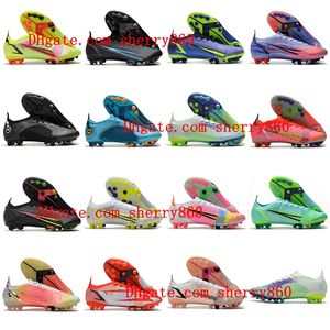 Vapores 14 Elite PRO AG Scarpe da calcio Tacchetti da ginnastica Scarpe da calcio da uomo Outdoor Neymar Cristiano Ronaldo CR7