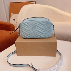 2022 Klasyczne torby projektantów mody najwyższej jakości torby na ramię projektanci Big aparat torby Kobiety luksusowe torby krzyżowe nowe torebki 9 kolorowe torebki Projekt torebki