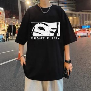 T Shrit Printing toptan satış-Erkek T Shirt Koyu Blogger Sosyal Repose T Shrit s Şarkıcılar Baskı Kısa Kollu Erkek Gevşek Moda Tişört Unisex Komik Manga T Gömlek Tops