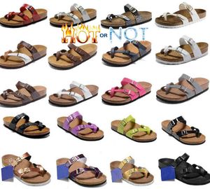 2022 Bokens kork tofflor män kvinnor lägenheter sandaler sommar mayaris floridas arizonas unisex strand casual skor