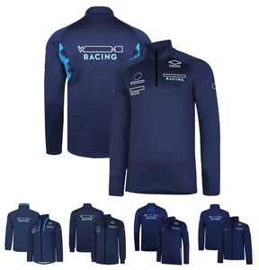 New F1 series racing suit men's leisure team suit plus size sweater coat