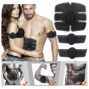 Zubehör Bauch Gel Aufkleber Fitness Körper Abnehmen Shaper Maschine TENS EMS Drahtlose Elektrische Muskel Stimulator Massagegerät