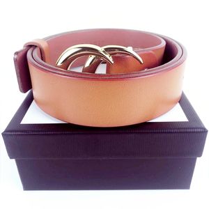 Cinture da uomo di lusso firmate Donna Uomo Classico Casual Pelle Nero Marrone Cintura cinturones de dise￱o Larghezza 3,8 cm Con confezione regalo di alta qualità