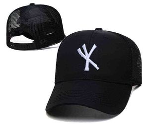 2022 Fashion Ny Snapback Berretti da baseball Molti colori Berretto con visiera New Bone Snapbacks regolabili Cappelli sportivi per uomini e donne Ordine misto B6