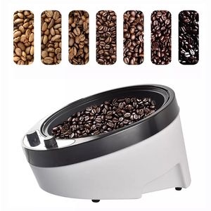 110V 220V elektriska kaffebönor rostare Automatisk mutterböna jordnöt Sesame Stir Fry Machine Justerbar temperaturbakningsmaskin