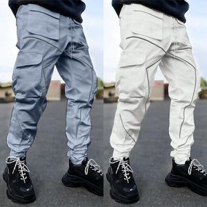 Calça masculina masculino Casual Relaxed Fit Sports Toddler 4 Cargo Hip Hop Techwear Harem Pant Sortpants Sorto