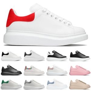 2022 designer sneakers men women casual shoes Black Suede Leather Pink Grey Green platform trainers sport shoe