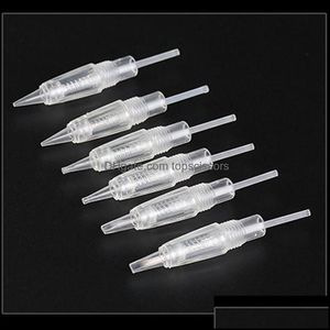 50Pcs Needles Cartridge Tips For Permanent Eyebrow Eyeline Rotary Makeup Mts Tattoo Pen Hine Skin Care Beauty Drop Delivery 2021 Supply Ta