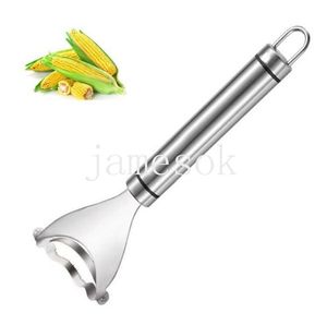 Инструмент для очистки кукурузы из нержавеющей стали, инструменты для фруктов и овощей, овощечистка, молотилка, кухонный резак для гаджетов, слайсер, эргономичная ручка de392