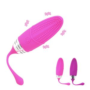 12 Частотный клитор стимулирует вагинальный G-Spot Massager Беспроводные отдаленные сексуальные игрушки для женщины вибрации яичной пули вибратора