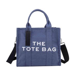2022 damski kupujący mody torby torby na ramię kobiety płócienne torebki torby