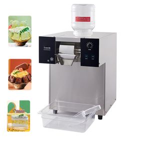 Fully automatic Milk Snow Flake Ice Machine Intelligent Snow Ice Shaver Crusher Machine Snow Cone Maker