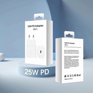 Superschnelles 25-W-Ladegerät für Samsung Galaxy S20/S20 Ultra/Note10/Note 10 Plus TA800 mit Verpackungsbox, EU-Stecker