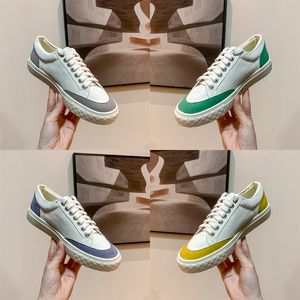 Designer Cnel Casual Shoes luxury women sneakers 22SS WMNS Lace-up Suede Canvas Sneaker Grey Purple Green Black Yellow Orange Suede top fashion womens trainers