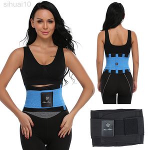 Женщины Xtreme Power Belt Belt Limbing Shaper Trainer Trainer Trimmer Fitness Corset Control Tummy Crowear Trainers L220802