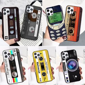 Retro CD Molle di TPU Casse Del Telefono Per Xiaomi Mi Redmi Nota 10 9 9S 9T 8T 8 9A 7A 7 Pro Lite 10T M3 F3 X3 NFC A3 Capa Funda