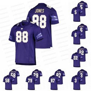 Mit Washington Huskies Premier College Football Jersey Ty Jones Cade Otton Victor Curne Zion Tupuola-Fetui Edefuan Ulofoshio Kamari Pleasant