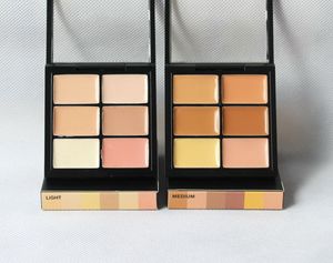 6 Colour Corrector Concealer Palette Color Light Full Coverage Wet Coverall Moisturizer Nutritious Brighten Pro Tattoo Covering Concealers Makeup