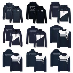 F1 Team Uniforms Custom Racing Suits Men and Women Fan Series Casual Sports Hooded Sweatshirts