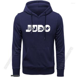 Heren Hoodies Sweatshirts Judo Martial Arts Gifts For Men Graphic Print Warm Pocket Pullovermen's Rowe22