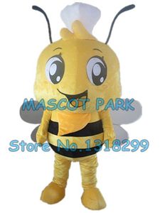 Mascote boneca traje horney bee mascote traje grande cabeça de abelha mascote personalizado tamanho adulto personagem de banda desenhada cosply carnaval traje 3229