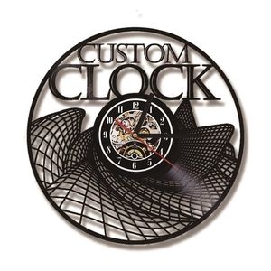 Registra l'ordine personalizzato Progetta il tuo orologio da parete in vinile personalizzato personalizzato D220704