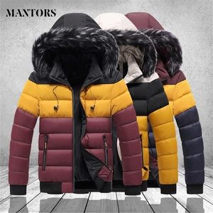 Jackets de bombardeiro de inverno masculino casual masswear grande bolso de bolso grosso e quente breakbreaker masculino pêlo de casacos de casacos