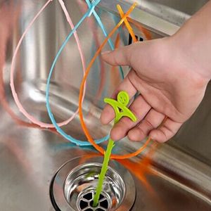 1 PC Kuchnia Łazienka Sink Pipe Cleaner Rurociąg Włosów Czyszczenie Prysznic Prysznic WC Kanalizacja Anti-Blocking Cleaning Tools