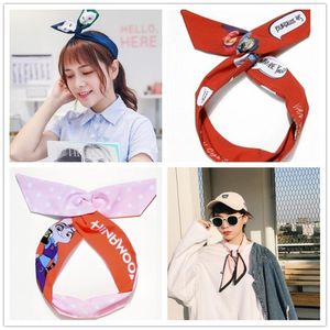 Hair Accessories Korean Headdress Headband Retro Tie For Woman Girls Accessorys Fashion Outdoor Cute Pin Dress Up