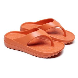 Lovers Flip Flops Summer Soft soled Beach Shoes Muffins Fashion Thick soled Wedges Outside Wear Sandals women slippers W