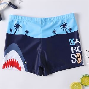 Boys Shark Mayo için Yüzme Sandıkları 2 9y Çocuklar Mayo Kids Group Beach Giyim Mayo 1050 GX220520