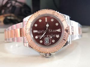 8 Stil Saatler Erkekler Gül Gold Watch Erkek BP Maker 126621 Otomatik 2813 BPF Siyah Mavi Kahverengi 116622 Çelik Dalış Safir 116621 Mekanik 16623 Bilek Saatleri