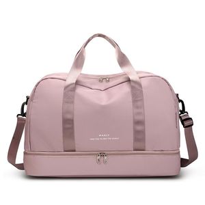 Duffelväskor för kvinnor handväska Nylon bagage crossbody väska män reser casual damer mode axel väska