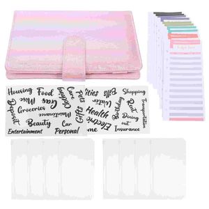 Presente conjunto de contas cronograma de notepad Planejamento DIY Scrapbook de folhas soltas