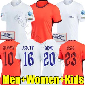 2022 2023 Angleterre Toone Women Soccer Jerseys 22/23 Inglaterra Especial final Kirby White Bright Bright Stanway Mead Kelly Scott Champions Camisa de futebol da camisa de homens