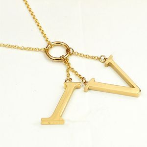 Brand Lock Letter Necklaces Women 18K Gold Plated Iconic Skateboard Heart Flower Pendant Choker Necklace Fashion Design Crystal Rhinestone Jewelry with Box