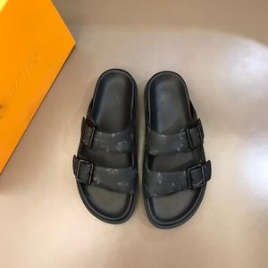 여자 Man Paseo Homey Comfort Sandals 품질 세련된 슬리퍼 패션 클래식 남자 여자 플랫 신발 슬라이드 38-45 상자와